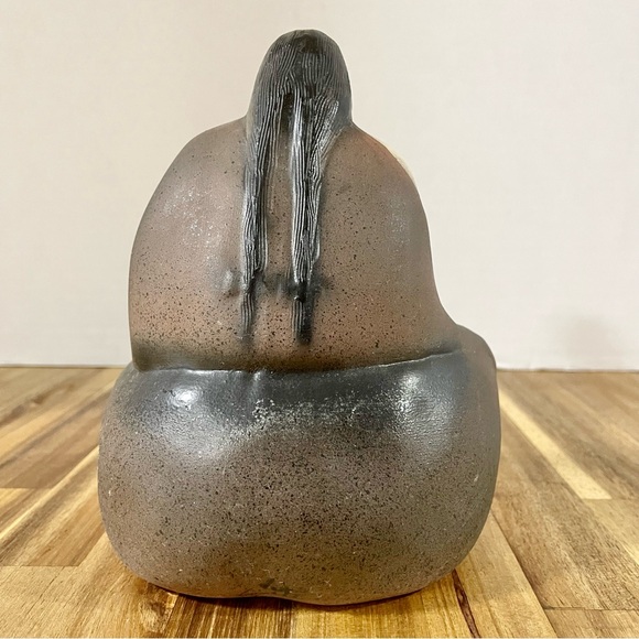 Vintage Eduardo Vega Red Clay Native American Woman Southwestern Ceramic 6” - Picture 5 of 14